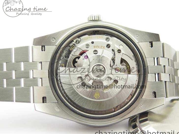 MiroTime 0701 DateJust Smooth Bezel SS Noob 1:1 Best Edition Gray Sticks Dial On Jubilee Bracelet A Packable 3505